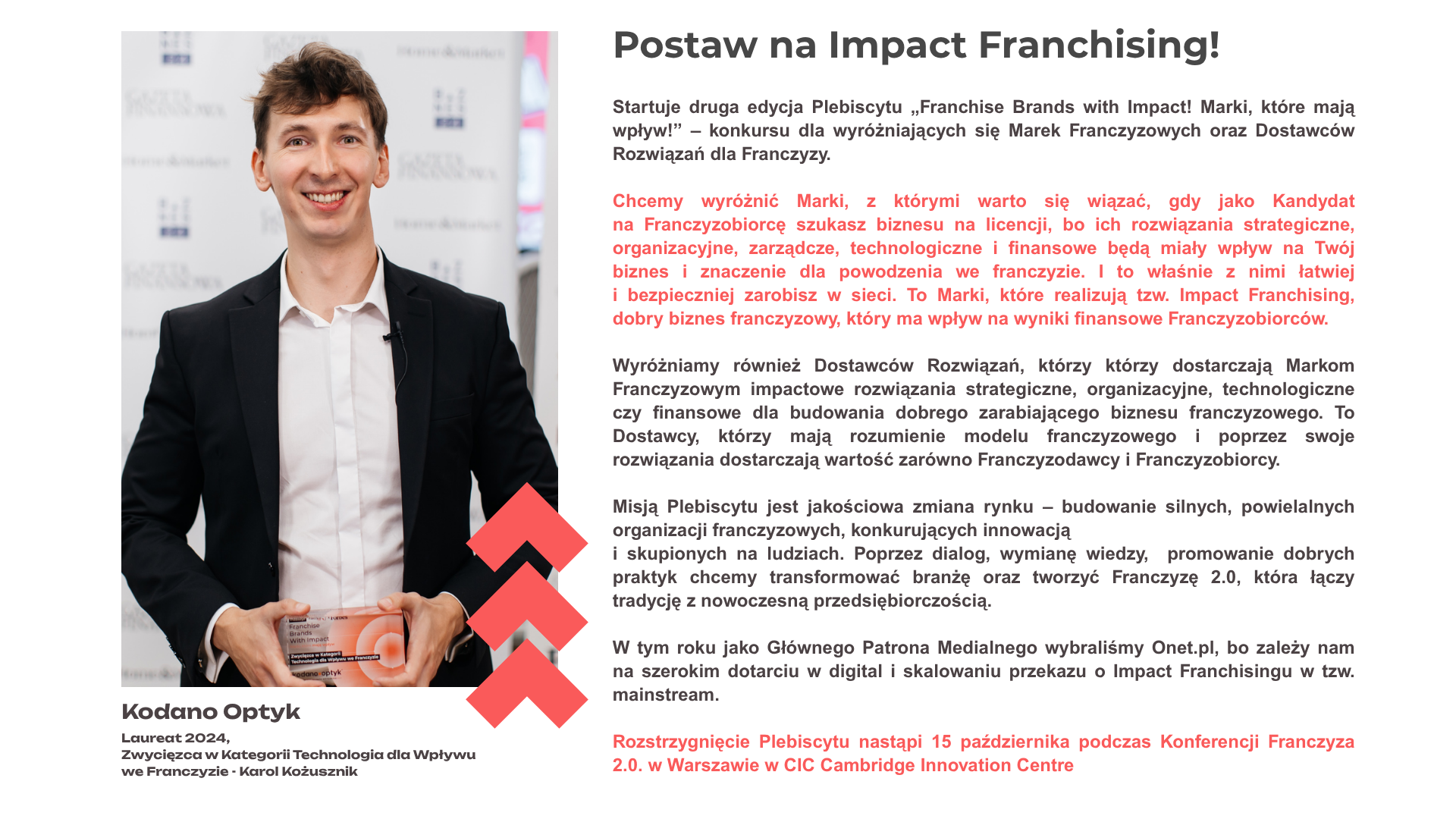 Jury plebiscytu Franchise Brands With Impact